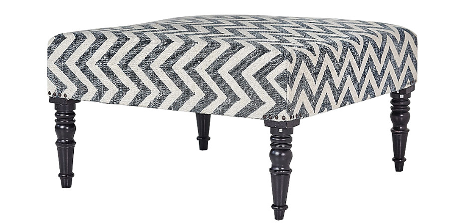 Оттоманка Gray Zigzag