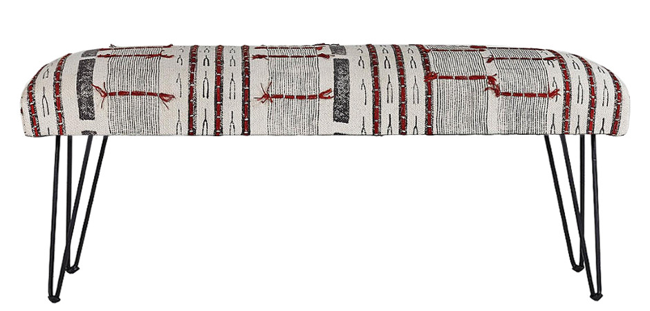 Оттоманка Ivory and Red Kelim Ornament