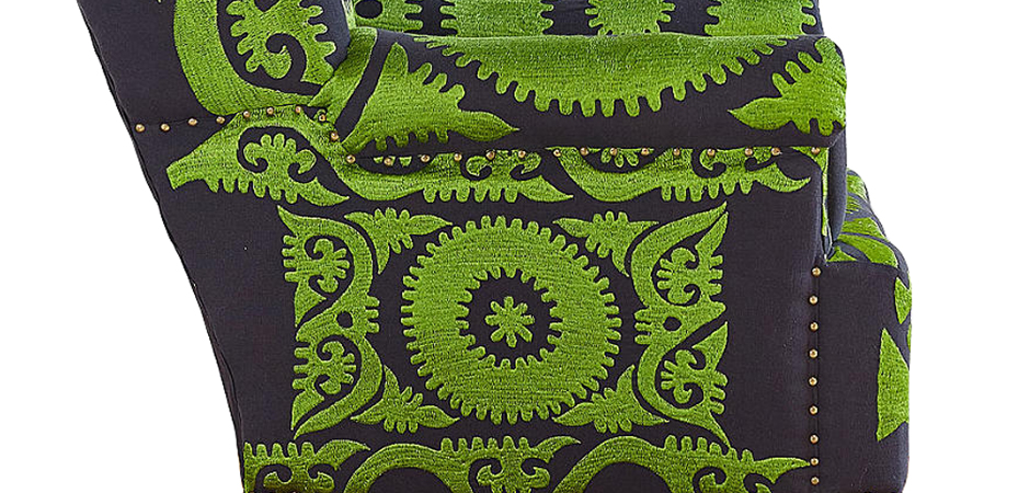 Кресло Mandala Зеленый Орнамент