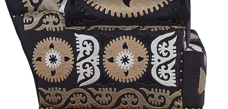 Armchair Mandala Beige Ornament