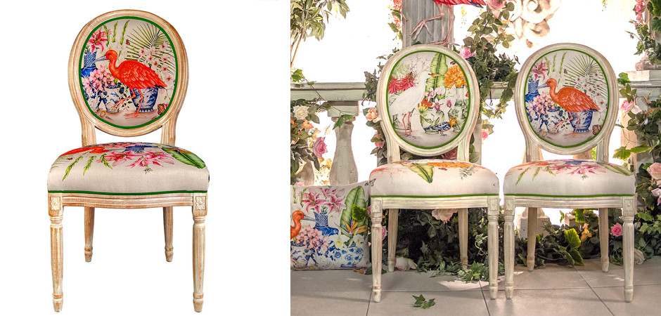 Стул Scarlet Ibis Stool