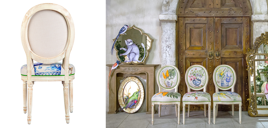 Стул Blue Iris Stool