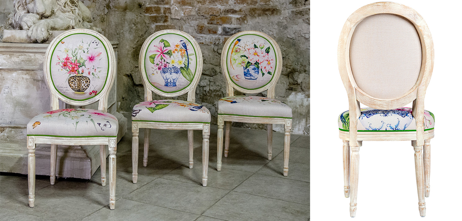 Стул Pink Hibiscus Stool