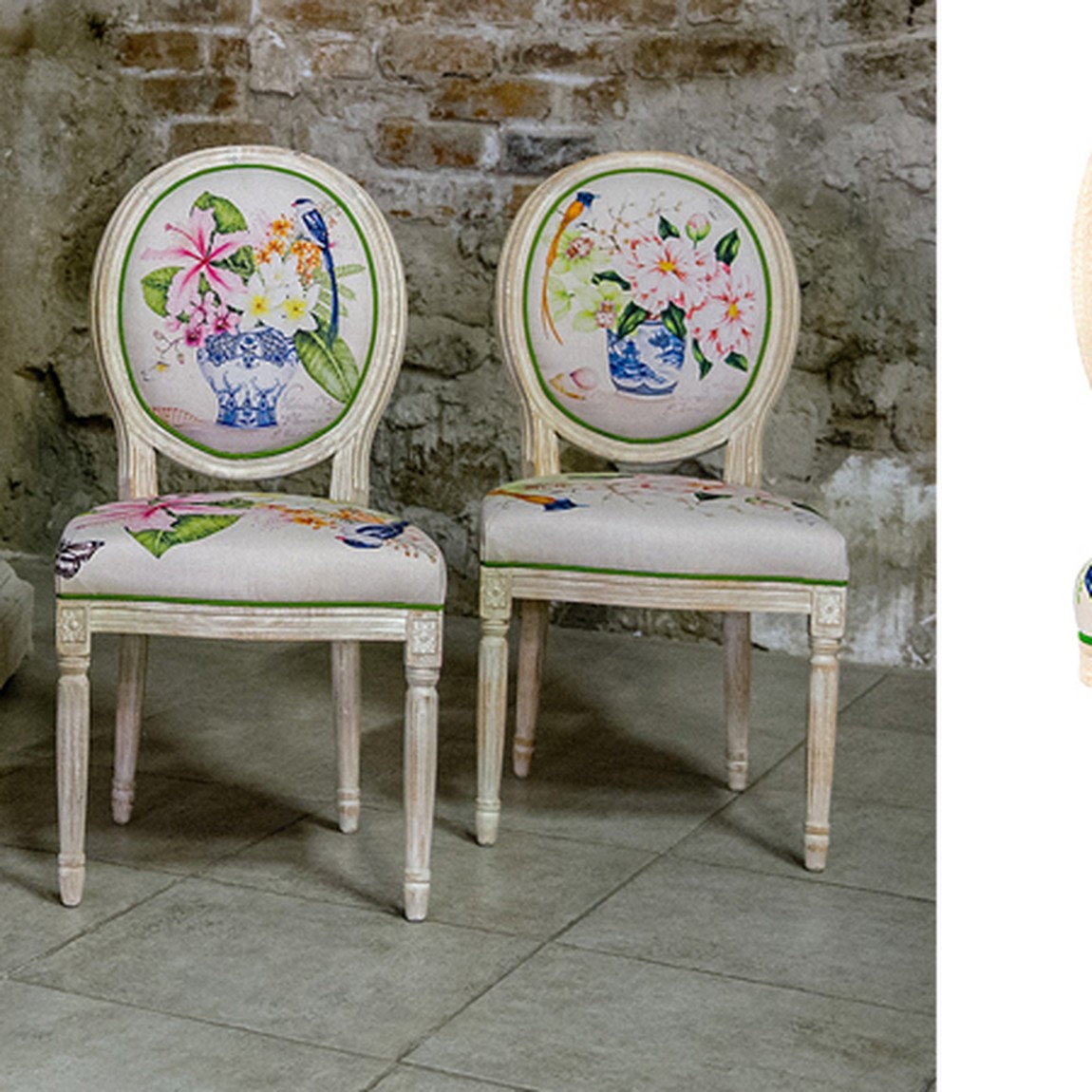 Стул Pink Hibiscus Stool