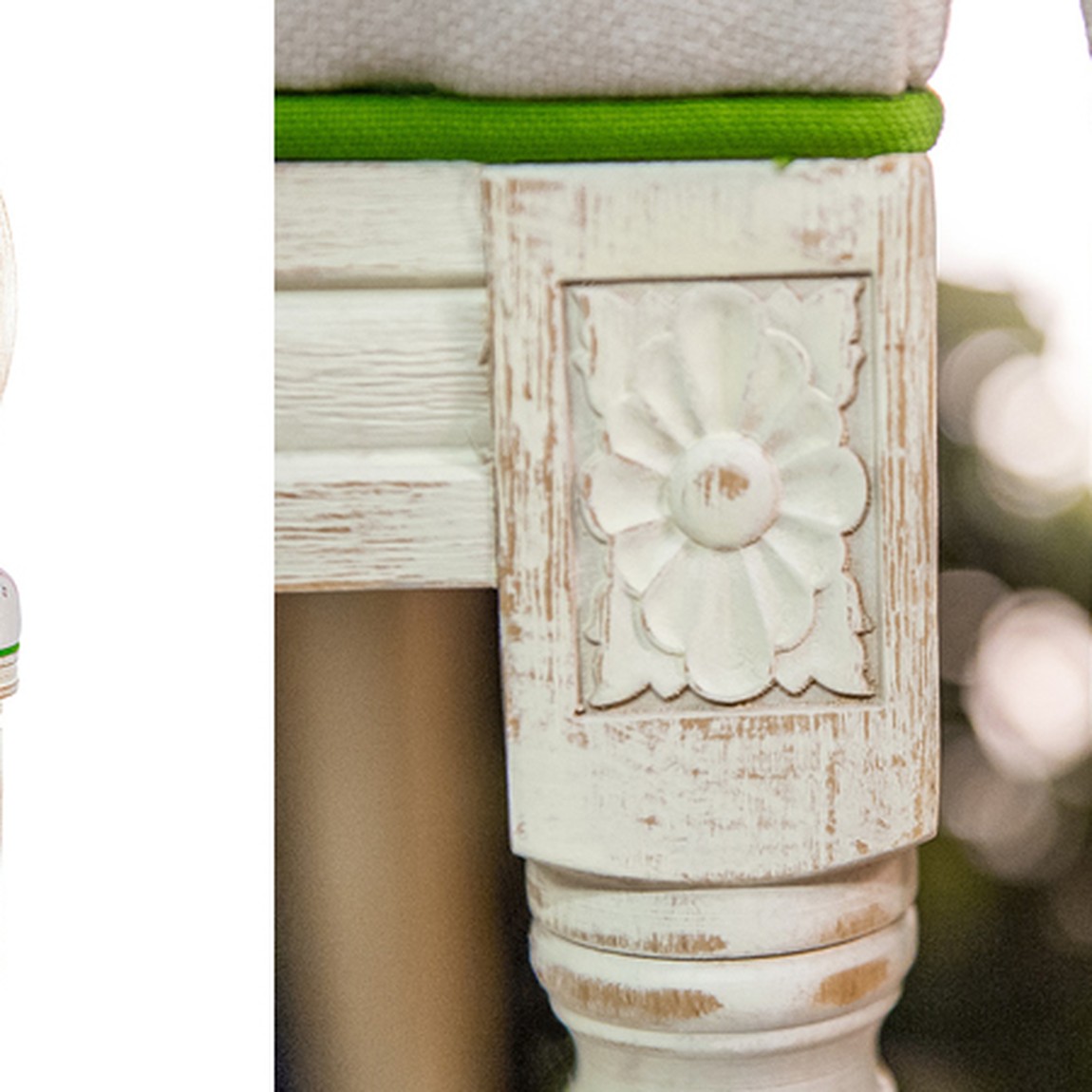 Стул Lilies and Hibiscus Stool