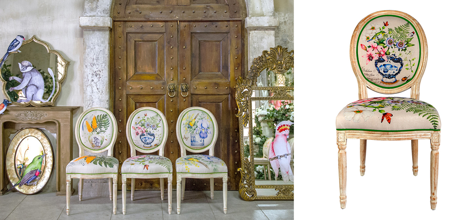 Стул Exotic Bouquet Stool