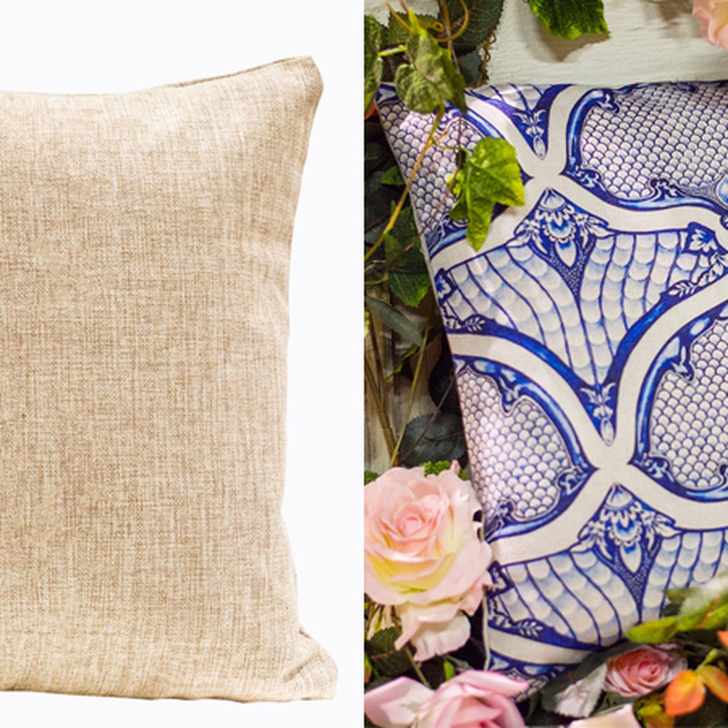Декоративная подушка Blue Spades Pillow