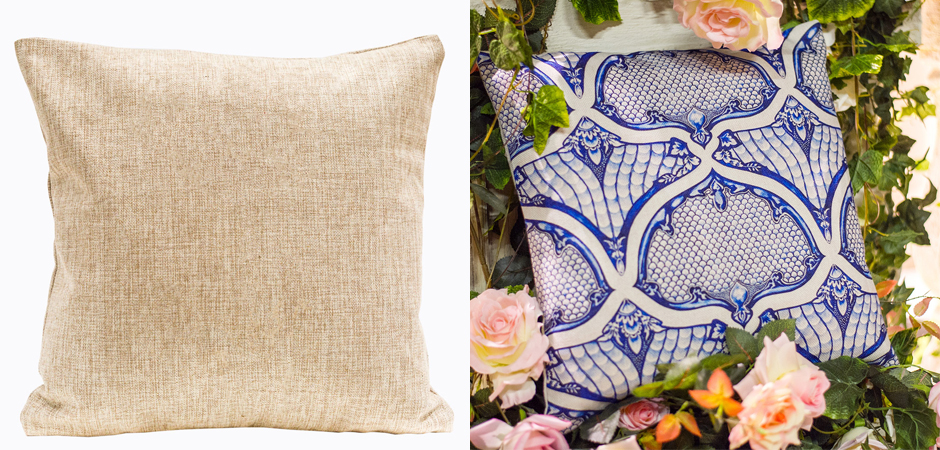Декоративная подушка Blue Spades Pillow