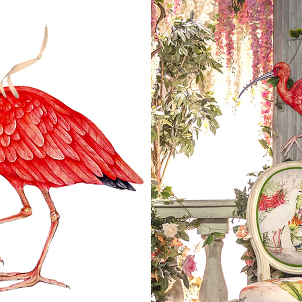 Арт-объект Scarlet Ibis II