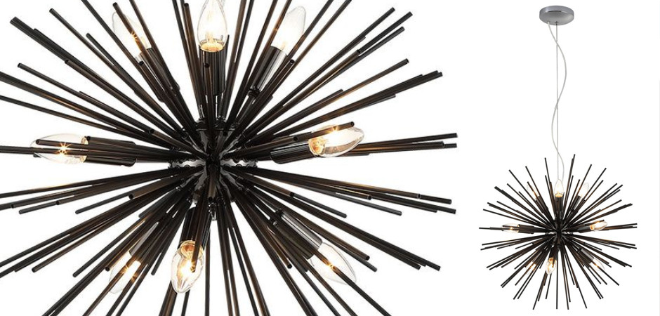 Люстра Черный Жемчуг Star Black Pearl