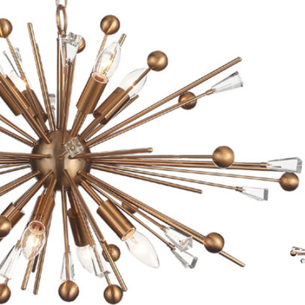 Люстра Спутник GIANT SPUTNIK Chandelier Copper