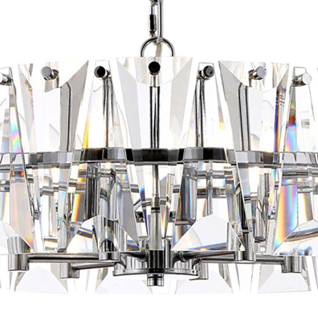 Люстра Ruby Crystal Chandelier Chrome 53