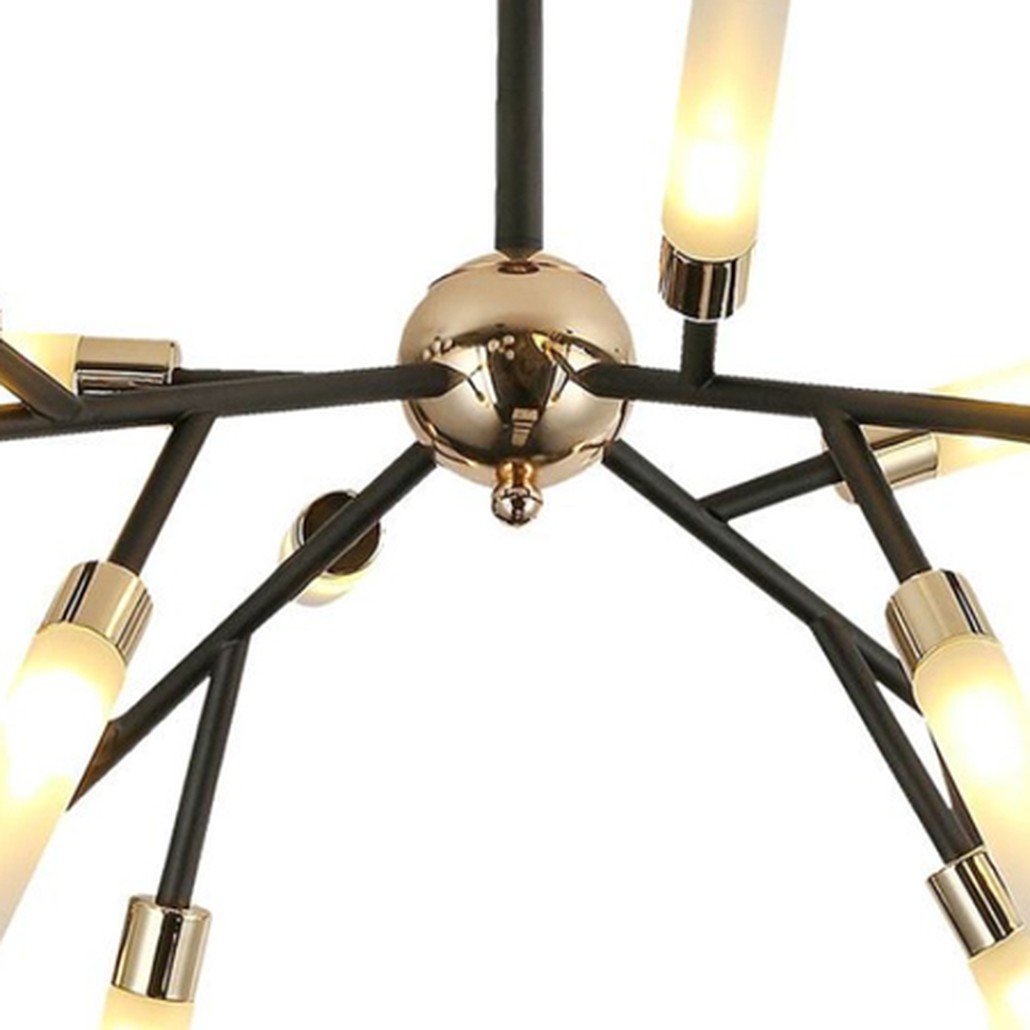 Люстра White Tube Valley Arredoluce Chandelier 12