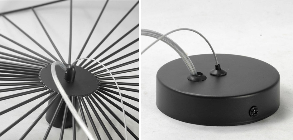 Светильник Friture Vertigo Pendant Black 95