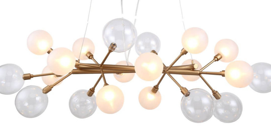 Люстра Berries Chandelier Rectangle White 100