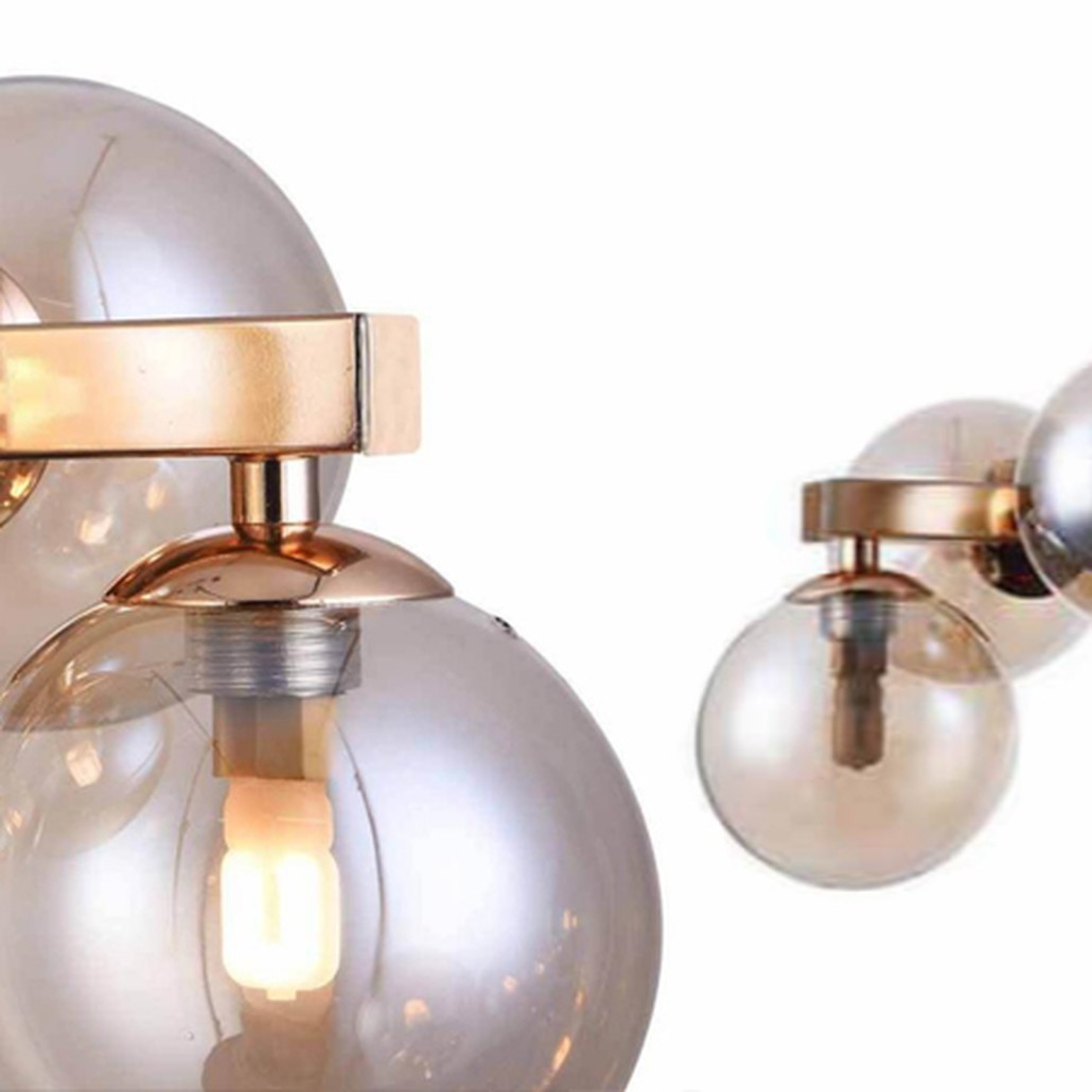 Люстра Berries Chandelier Rectangle Amber 120