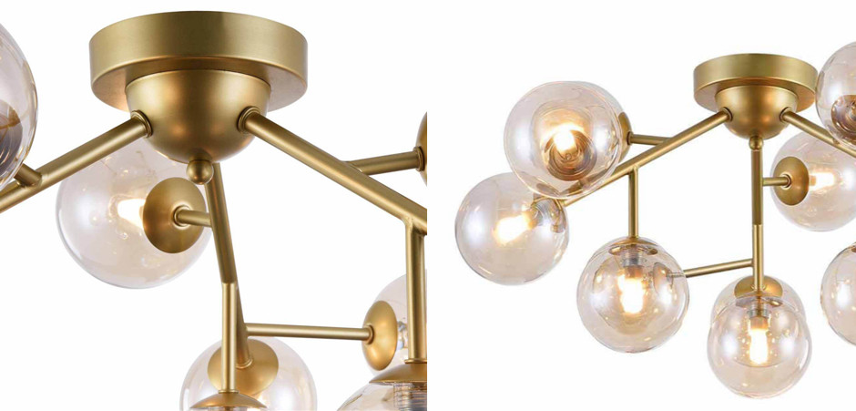 Потолочный Светильник Berries Chandelier Amber 60