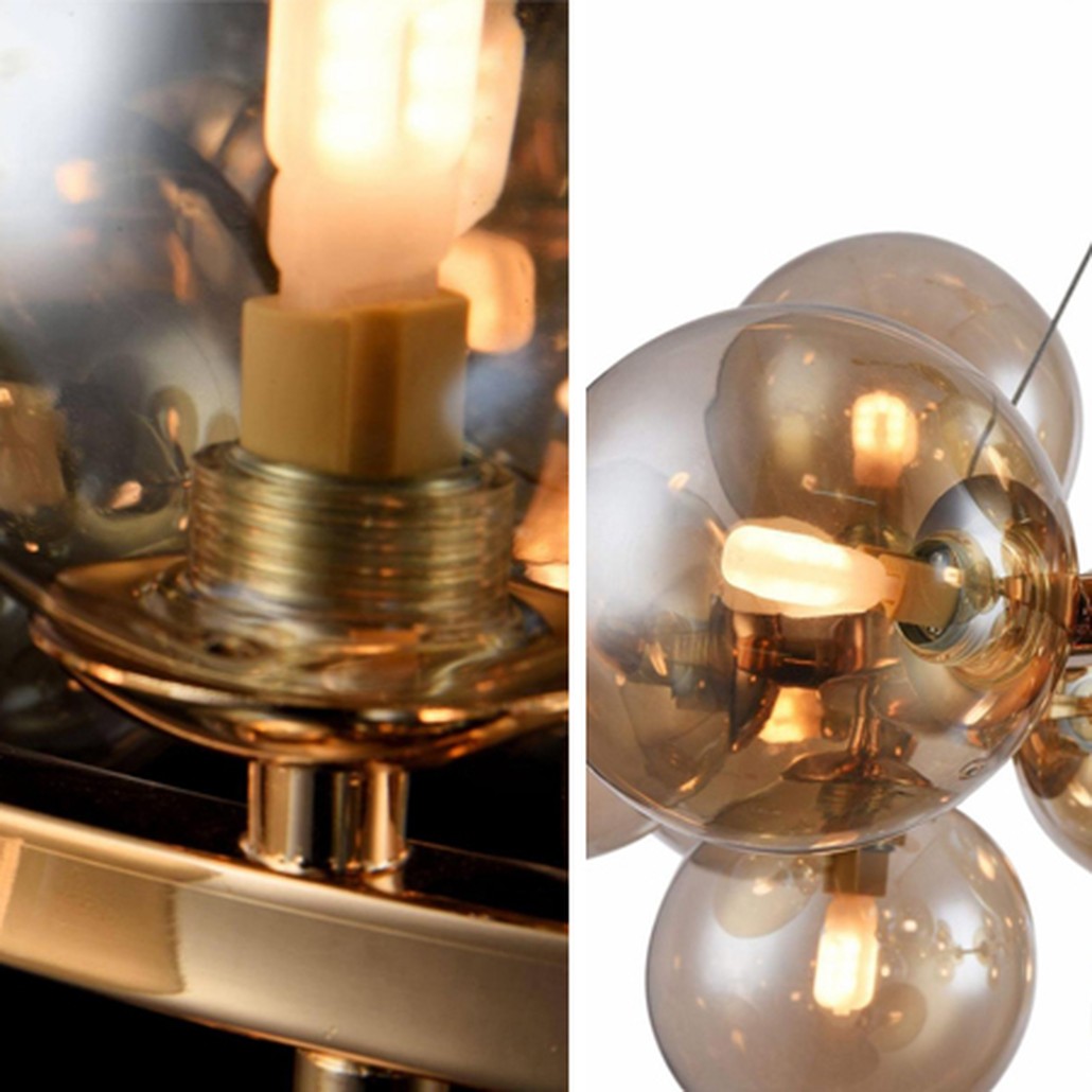 Люстра Berries Chandelier Amber 70