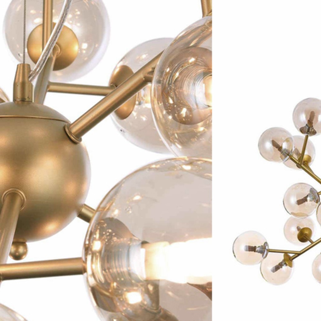Люстра Berries Chandelier Amber 65