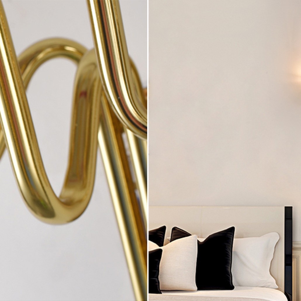 Бра Golden candle 3 Wall Sconce 7 ламп
