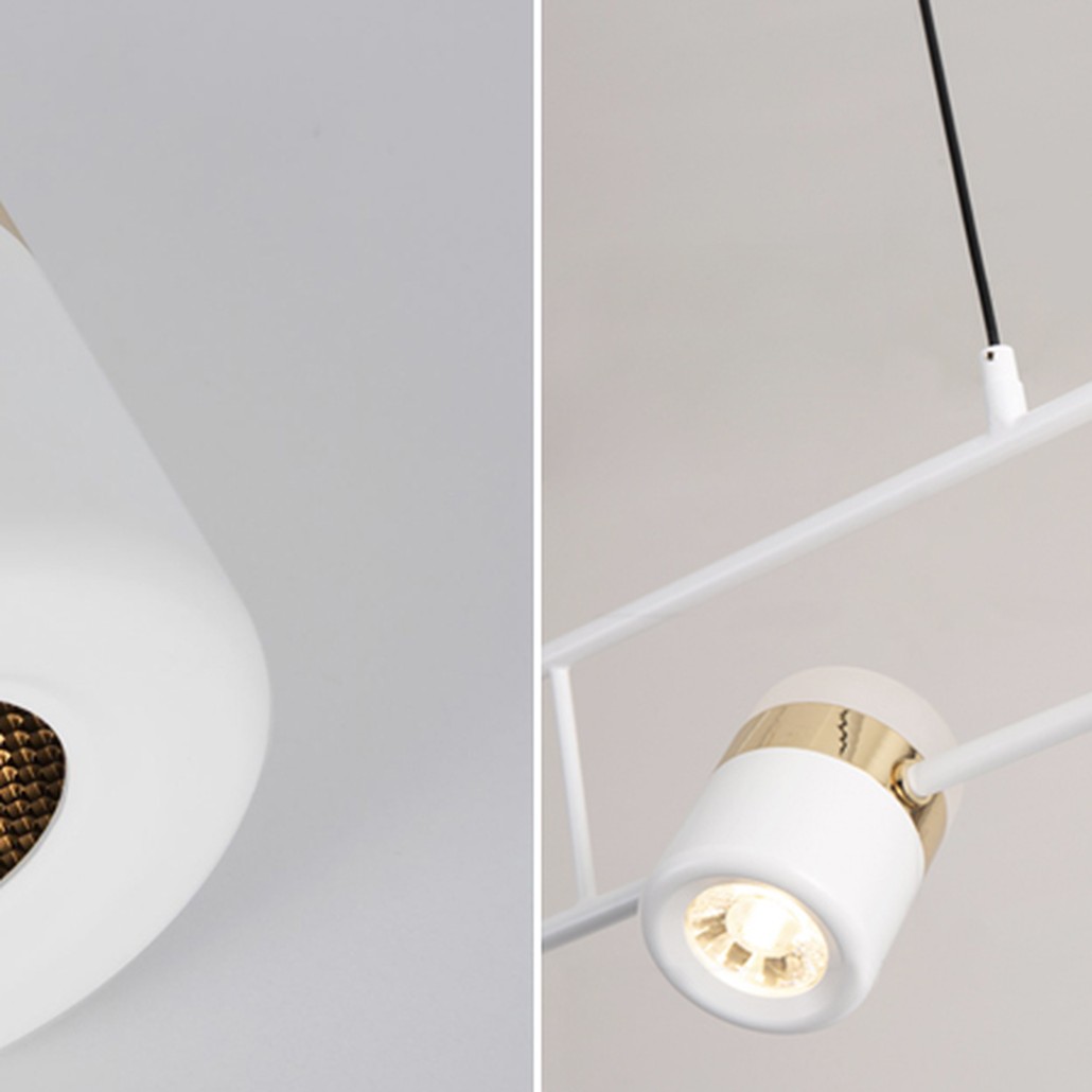 Люстра Seed design LING PL3 white