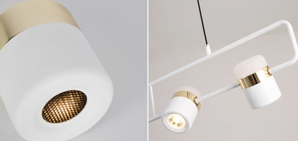 Люстра Seed design LING PL3 white