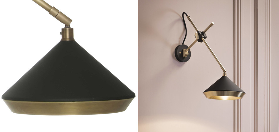 Бра Bert Frank SHEAR SHEAR WALL LIGHT Черный