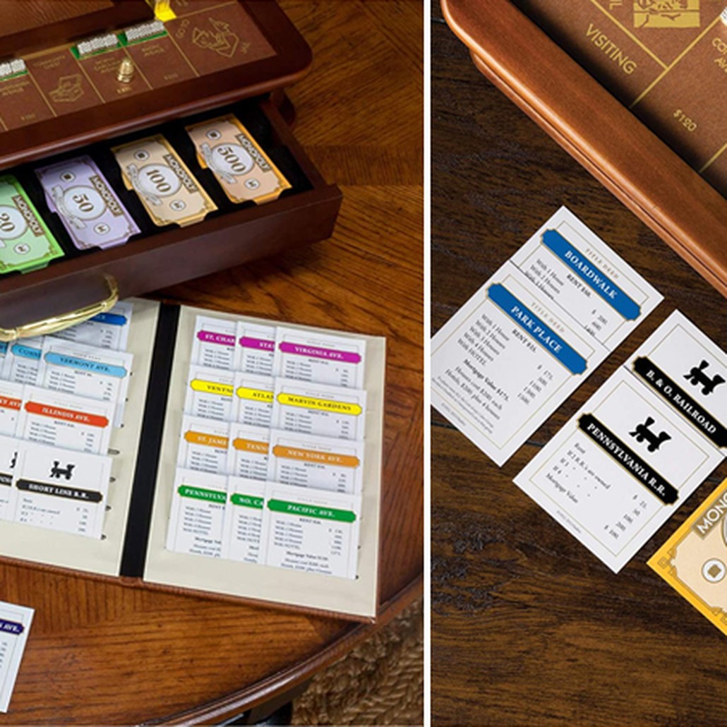 Подарочная Большая "Монополия" Luxe Monopoly Game