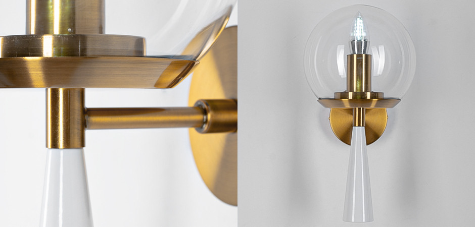 Бра Cedar and Moss Audrey White