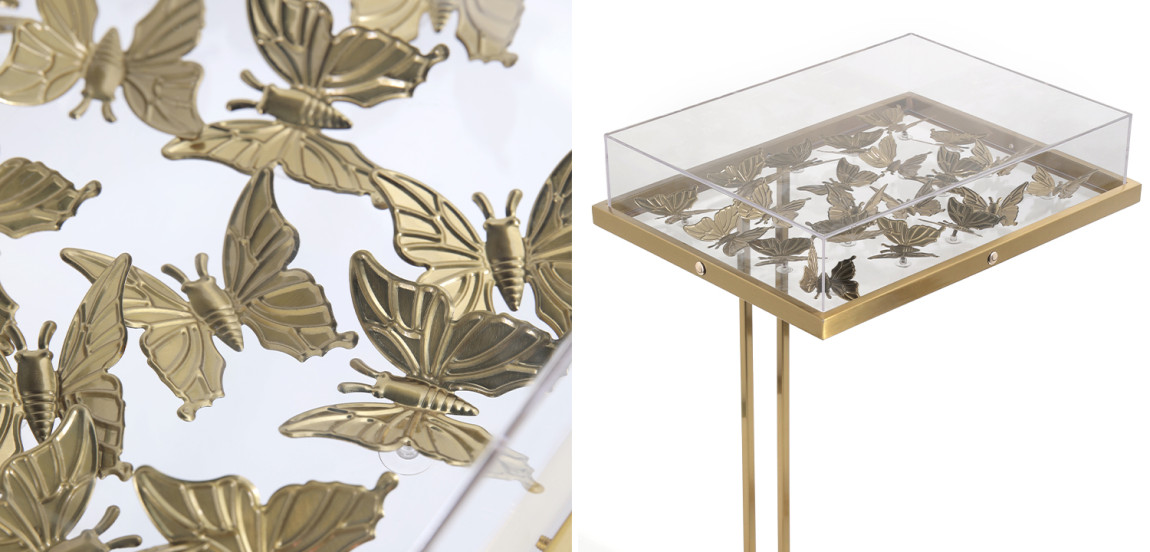 Стол Tommy Mitchell Butterfly side table