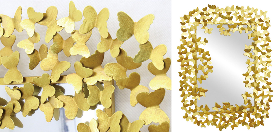 Зеркало Golden Butterflies Mirror