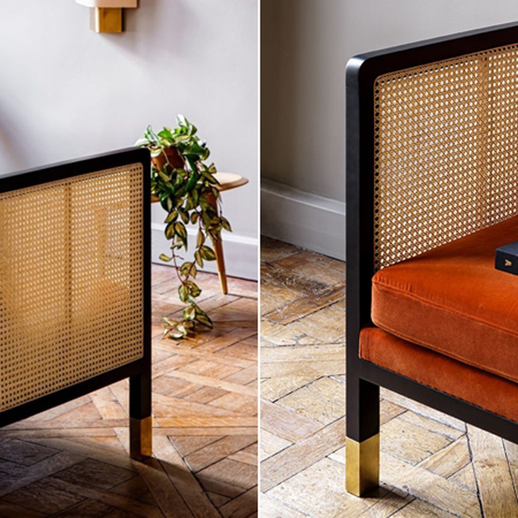 Диван Rattan Decor Sofa Terracotta