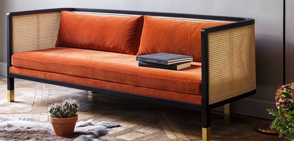 Диван Rattan Decor Sofa Terracotta