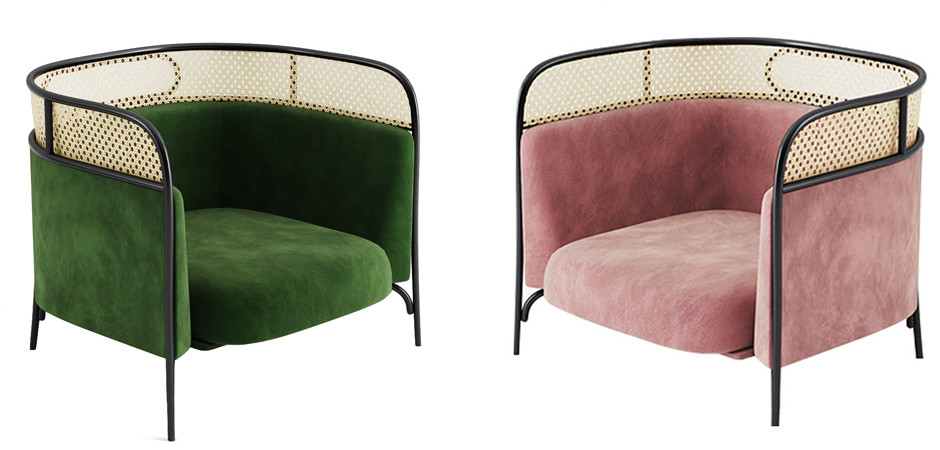 Кресло Rattan Decor Armchair