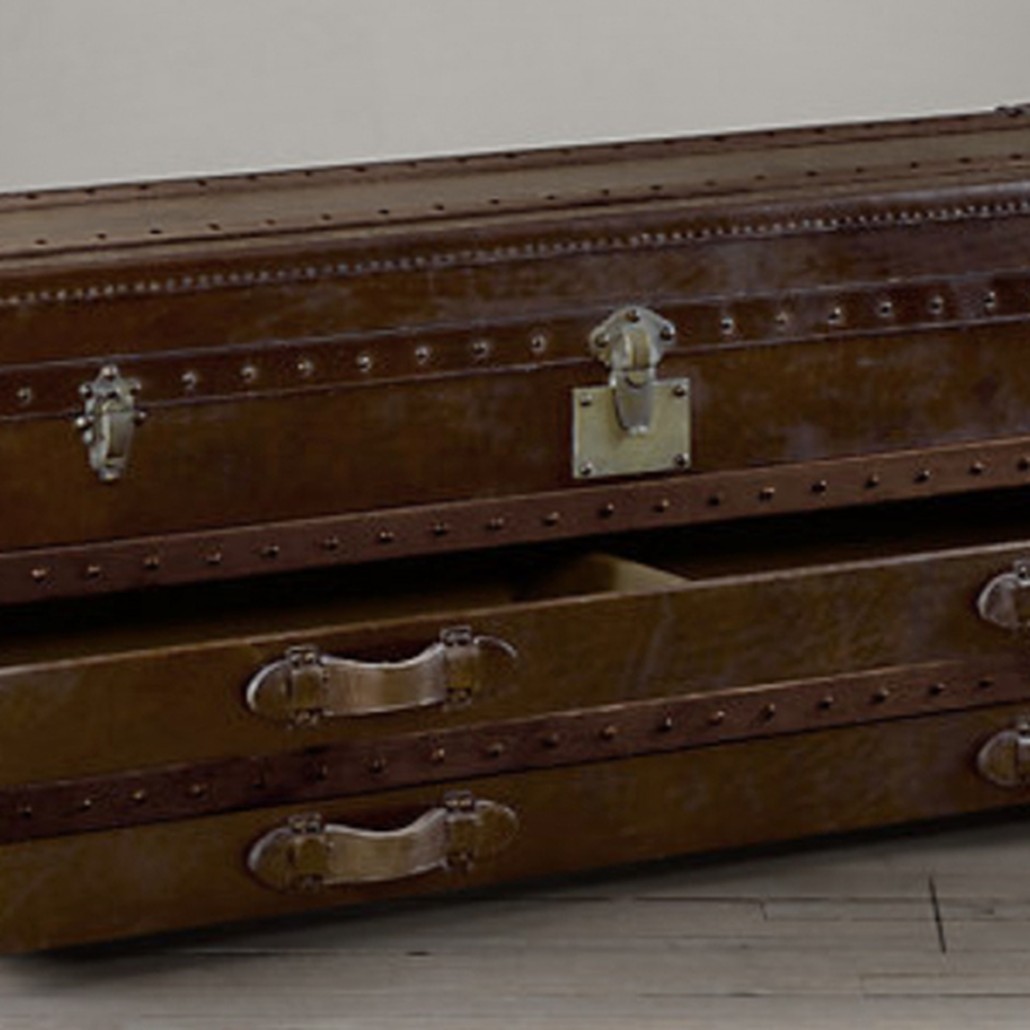 Mayfair Steamer Trunk Low Chest