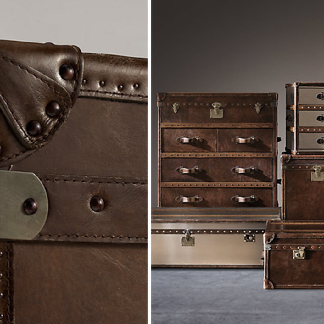 Mayfair Steamer Trunk Low Chest