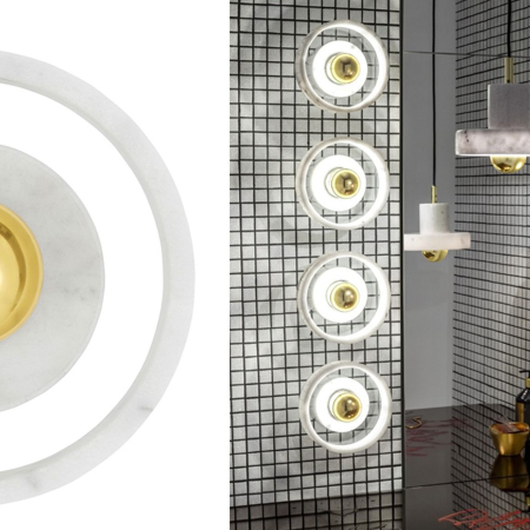 Бра Tom Dixon Stone Wall Lamp
