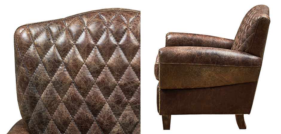 Кресло Jody Armchair Brown Leather