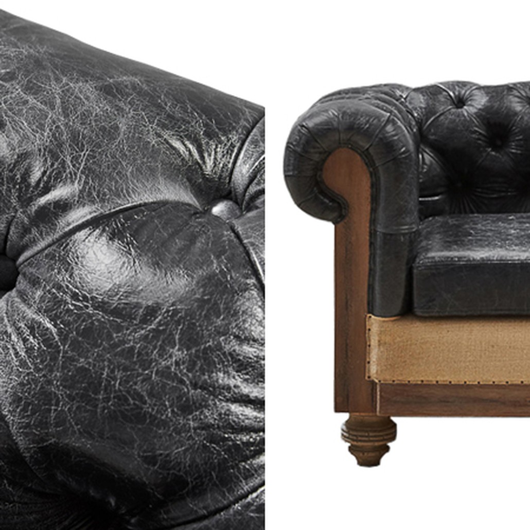 Кресло Deconstructed Chesterfield Armchair