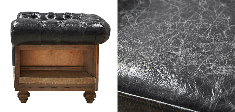 Кресло Deconstructed Chesterfield Armchair