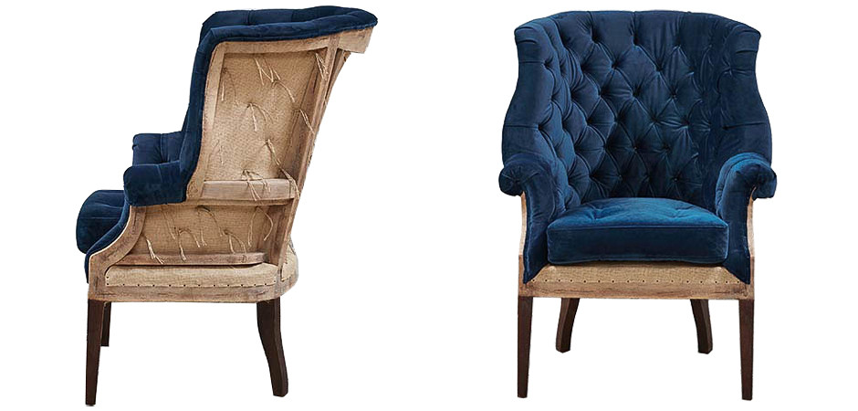 Кресло Gamilton Armchair Blue