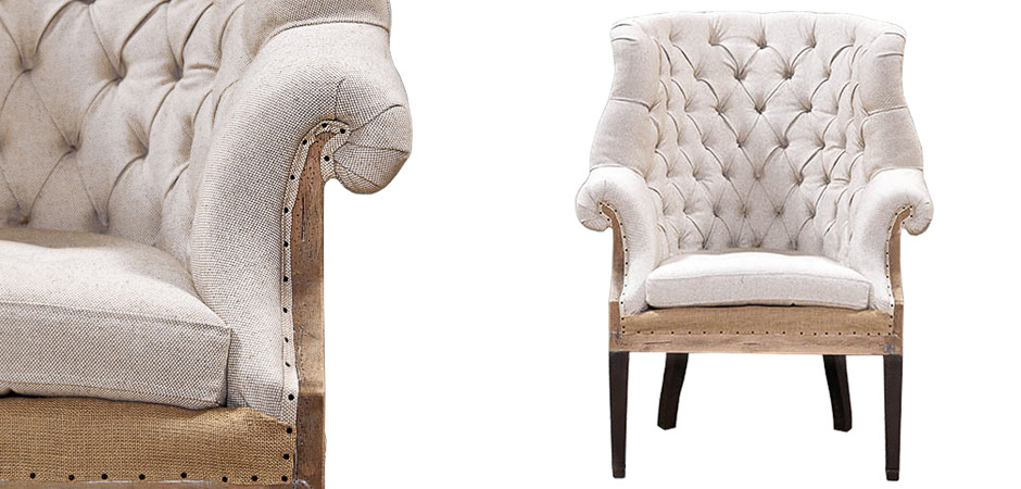 Кресло Gamilton Armchair Beige
