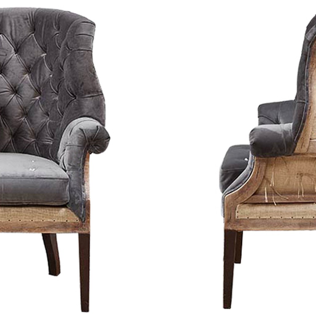 Кресло Gamilton Armchair Gray