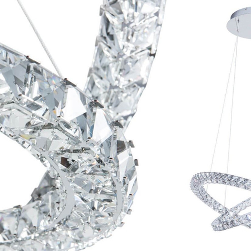 Люстра Crosshair Crystal Ring