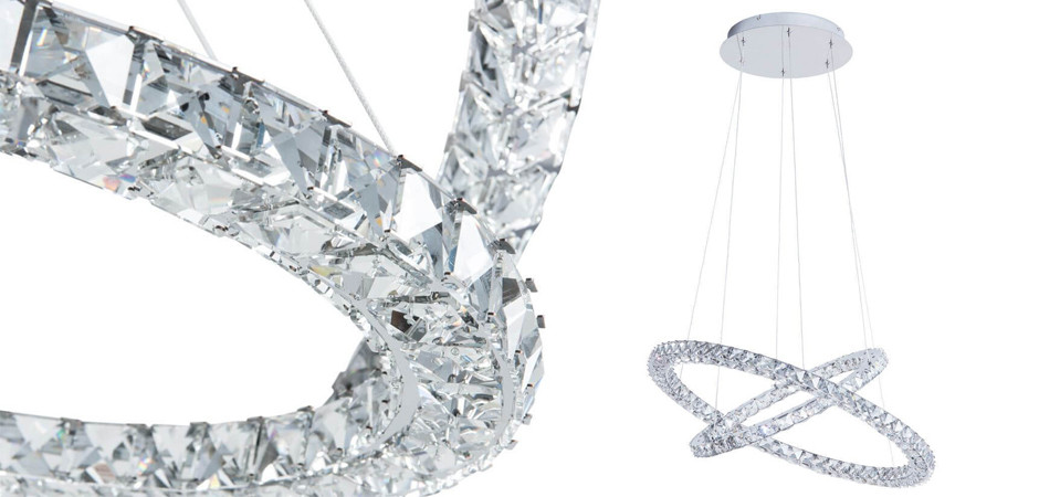 Люстра Crosshair Crystal Ring