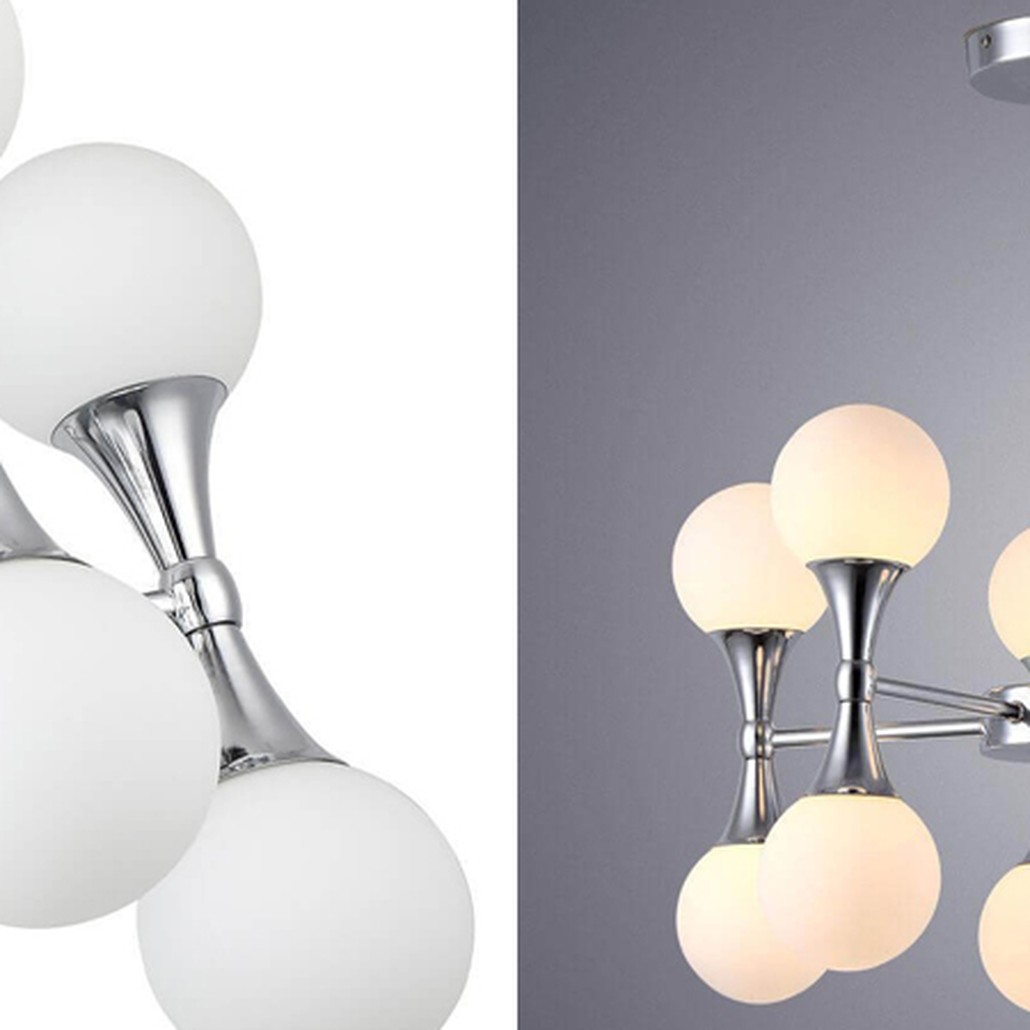 Люстра Ball Valley Chandelier Chromium 10