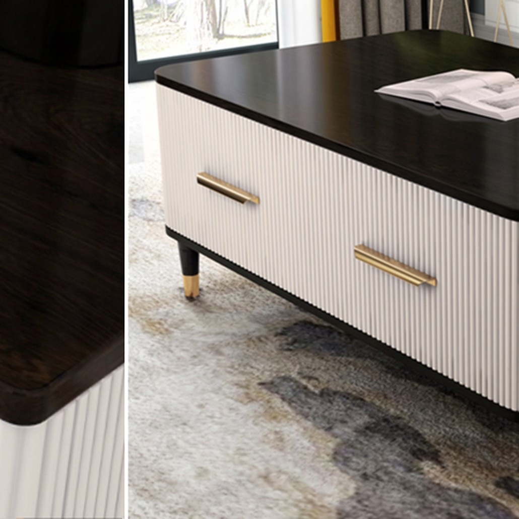 Birmingham Textured Coffee Table White