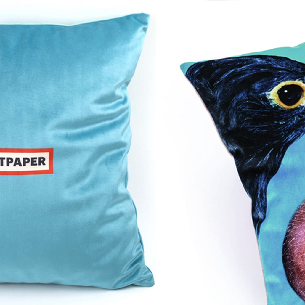Подушка Seletti Cushion Crow Design Toiletpaper