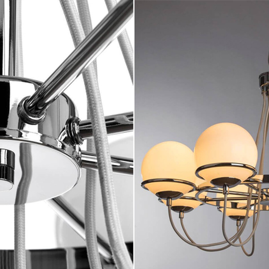 Люстра Melissa Chandelier Chromium