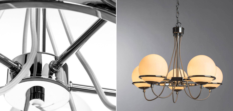 Люстра Melissa Chandelier Chromium 5